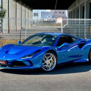2020 Ferrari F8 Tributo blue gasoline used car Japan export