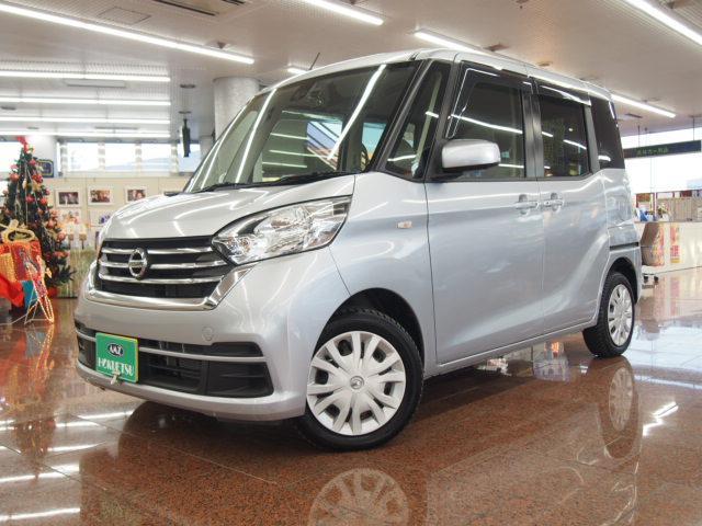 Ref:AUX-20850921 NISSAN DAYZ ROOX 2018 1 2018 Nissan Dayz Roox silver gasoline used car Japan export