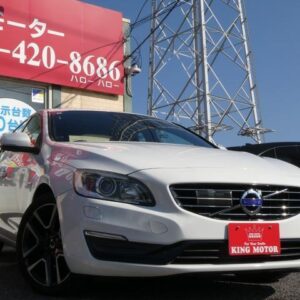 2017 Volvo S60 white diesel used car Japan export