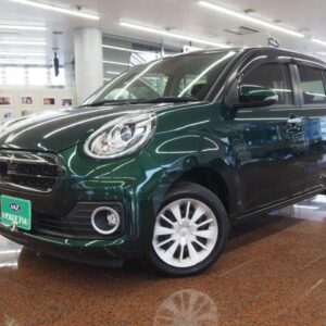 2016 Toyota Passo green gasoline used car Japan export
