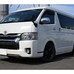 2017 Toyota Hiace Van pearl gasoline used car Japan export