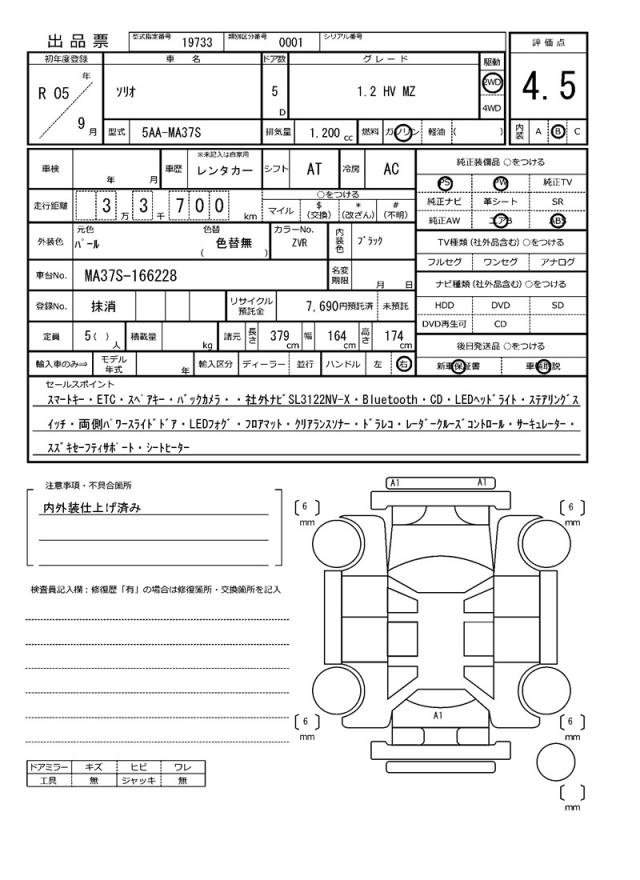 Ref:AUX-20874934 SUZUKI SOLIO 2023 - Image 21