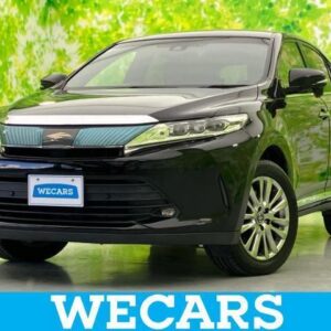 2017 Toyota Harrier black gasoline used car Japan export