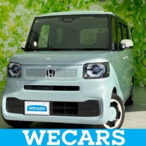 2023 Honda N-Box blue gasoline used car Japan export