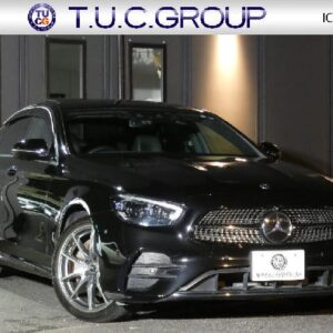 2020 Mercedes Benz E-Class black gasoline used car Japan export