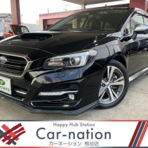 2017 Subaru Levorg black gasoline used car Japan export