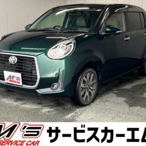 2020 Toyota Passo green gasoline used car Japan export
