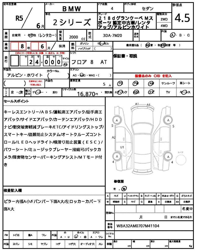 Ref:AUX-20889282 BMW 2 SERIES 2023 - Image 13
