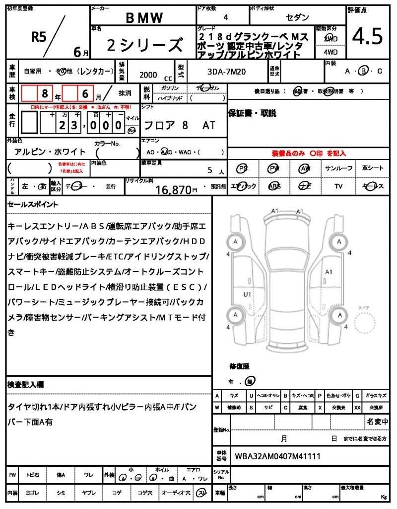 Ref:AUX-20889284 BMW 2 SERIES 2023 - Image 13