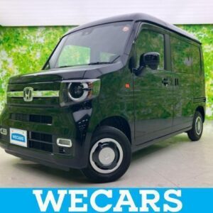 2025 Honda N-Van black gasoline used car Japan export