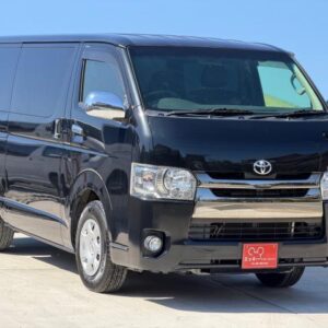 2015 Toyota Regius Ace Van black diesel used car Japan export