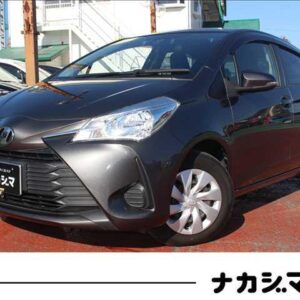 2017 Toyota Vitz gunmetal gasoline used car Japan export