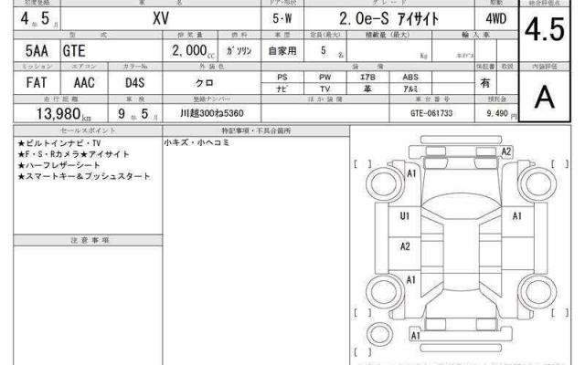 Ref:AUX-20907011 SUBARU XV 2022 - Image 6