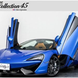 2017 Mclaren 570S Spider blue gasoline used car Japan export