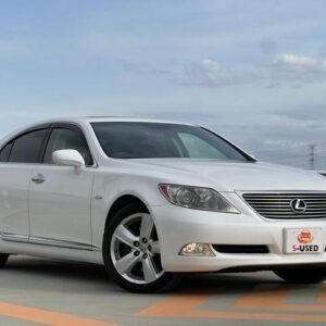 2007 Lexus Ls white gasoline used car Japan export