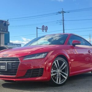 2015 Audi Tt Coupe red gasoline used car Japan export