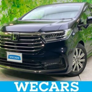 2021 Honda Odyssey black gasoline used car Japan export