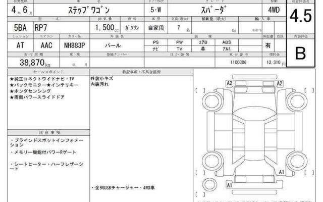 Ref:AUX-20962231 HONDA STEPWAGON 2022 - Image 6