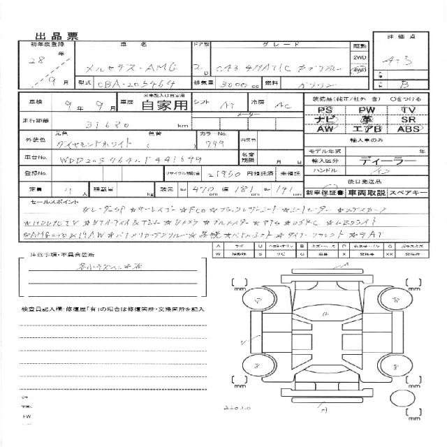 Ref:AUX-20965619 MERCEDES BENZ C-CLASS 2016 - Image 11