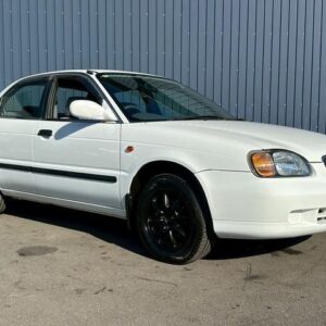 1998 Suzuki Cultus white gasoline used car Japan export