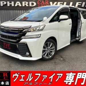 2016 Toyota Vellfire pearl gasoline used car Japan export