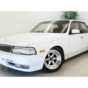 1993 Nissan Laurel white gasoline used car Japan export