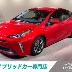 2019 Toyota Prius wine hybrid used car Japan export