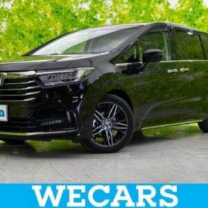 2021 Honda Odyssey black gasoline used car Japan export