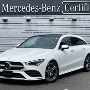 2021 Mercedes Benz Cla-Class Shooting Brake white gasoline used car Japan export