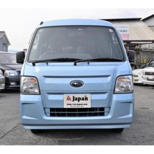 2009 Subaru Sambar Try blue gasoline used car Japan export