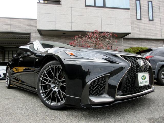 Ref:AUX-21035775 LEXUS LS 2018 1 2018 Lexus Ls black gasoline used car Japan export
