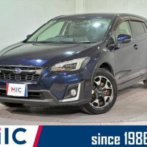 2017 Subaru Xv blue gasoline used car Japan export