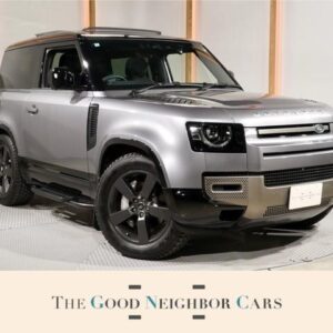 2024 Land Rover Defender gray hybrid used car Japan export