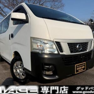 2015 Nissan Nv350Caravan Van white diesel used car Japan export