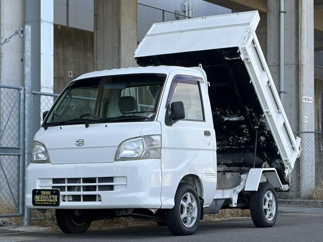 Ref:AUX-21087001 DAIHATSU HIJET TRUCK 2005 1 2005 Daihatsu Hijet Truck white gasoline used car Japan export