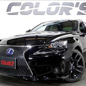 2015 Lexus Is black gasoline used car Japan export