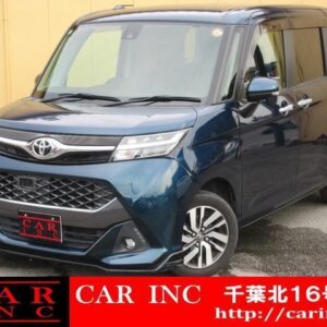 2018 Toyota Tank blue gasoline used car Japan export