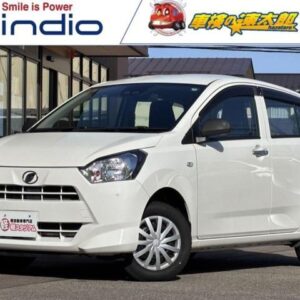 2018 Daihatsu Mira E:S white gasoline used car Japan export