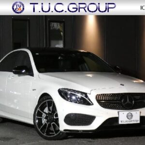 2016 Mercedes Benz C-Class white gasoline used car Japan export