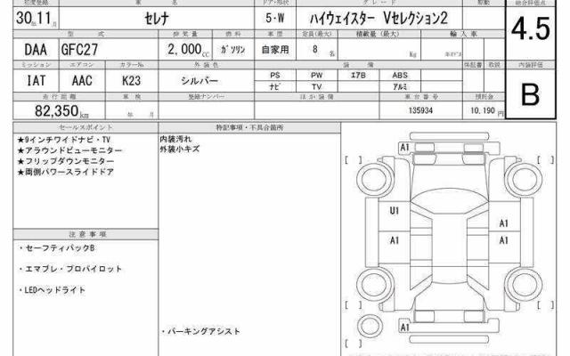 Ref:AUX-21143843 NISSAN SERENA 2018 - Image 6