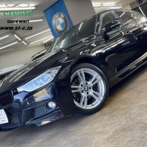 2012 Bmw 3 Series black diesel used car Japan export