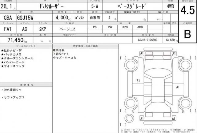 Ref:AUX-21158138 TOYOTA FJ CRUISER 2014 - Image 6