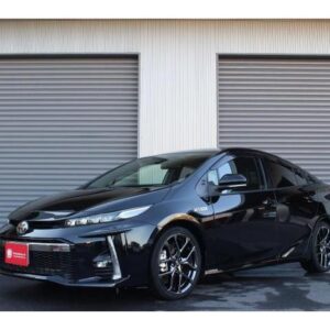2018 Toyota Prius Phv black hybrid used car Japan export