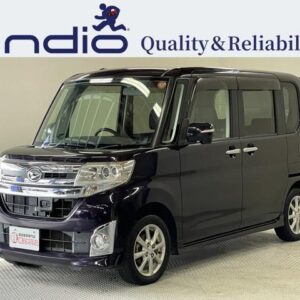 2014 Daihatsu Tanto purple gasoline used car Japan export