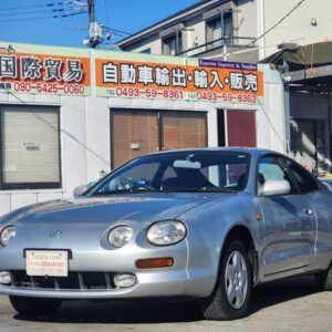 1993 Toyota Celica silver gasoline used car Japan export