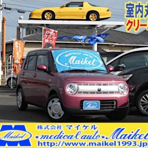 2016 Suzuki Alto Lapin pink gasoline used car Japan export