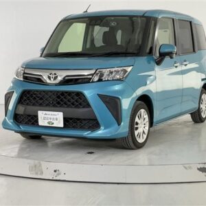2020 Toyota Roomy blue gasoline used car Japan export