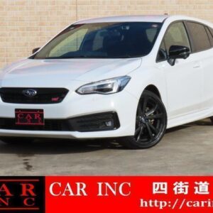 2021 Subaru Impreza Sports white gasoline used car Japan export