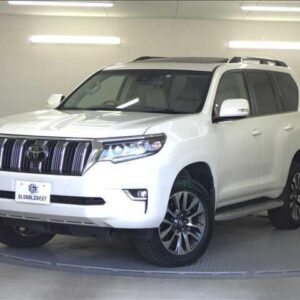 2023 Toyota Land Cruiser Prado pearl diesel used car Japan export