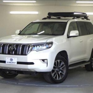 2023 Toyota Land Cruiser Prado pearl diesel used car Japan export